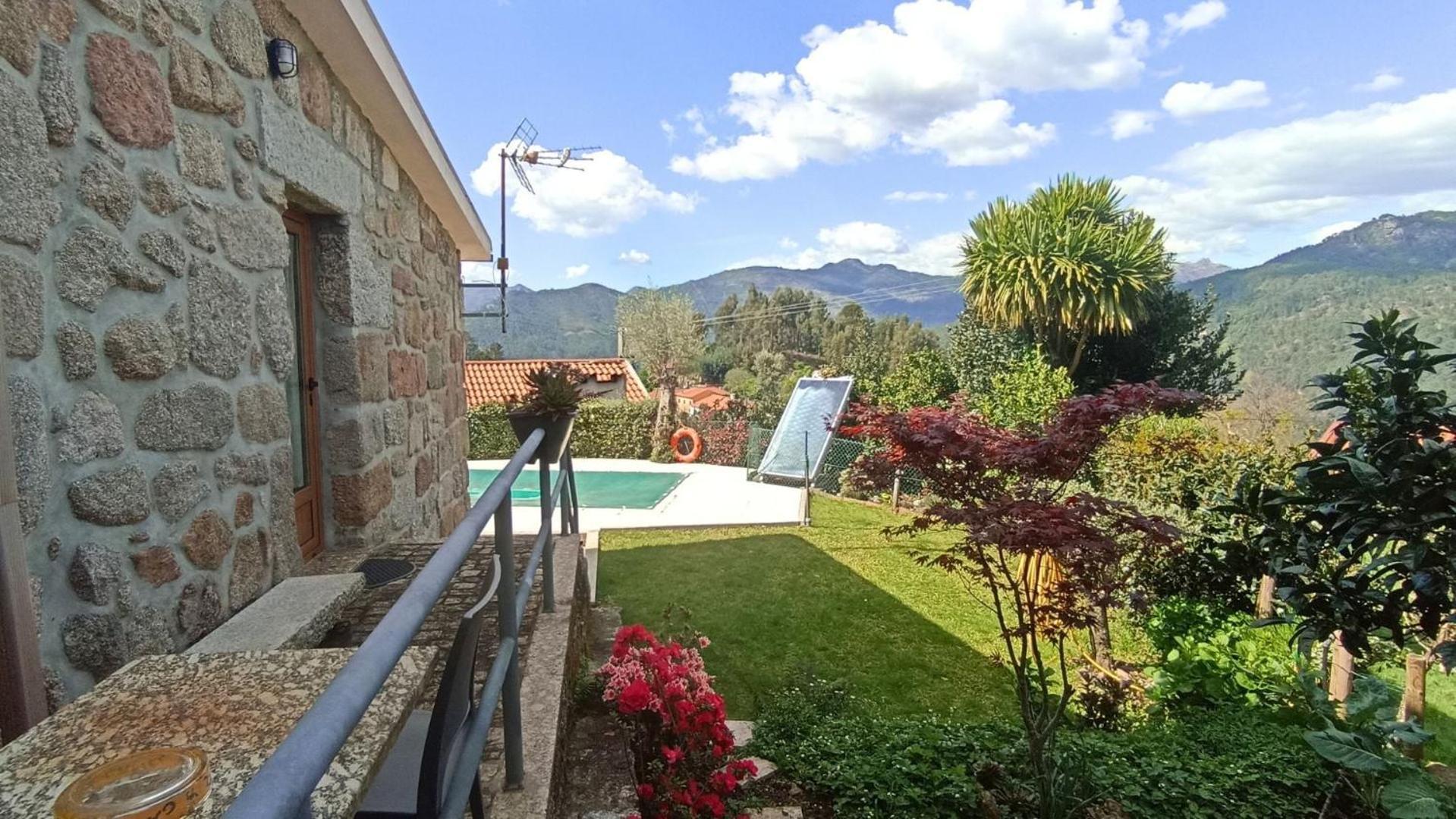 Casa Da Lage - Geres - Piscina Privada - Vistas Rio, Campo E Montanha Exterior photo