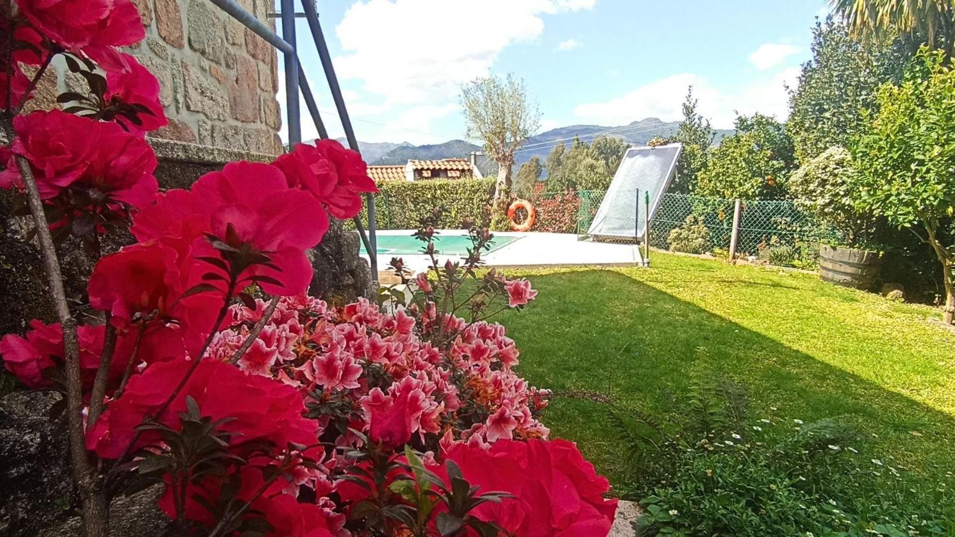 Casa Da Lage - Geres - Piscina Privada - Vistas Rio, Campo E Montanha Exterior photo