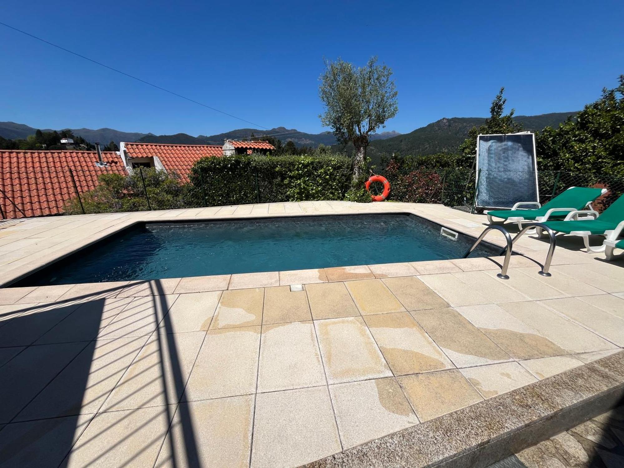 Casa Da Lage - Geres - Piscina Privada - Vistas Rio, Campo E Montanha Exterior photo